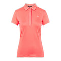 J. Lindeberg W Sue SS Polo Tropical Coral Donna