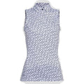 J. Lindeberg Dena Print Maglietta da golf senza maniche da donna