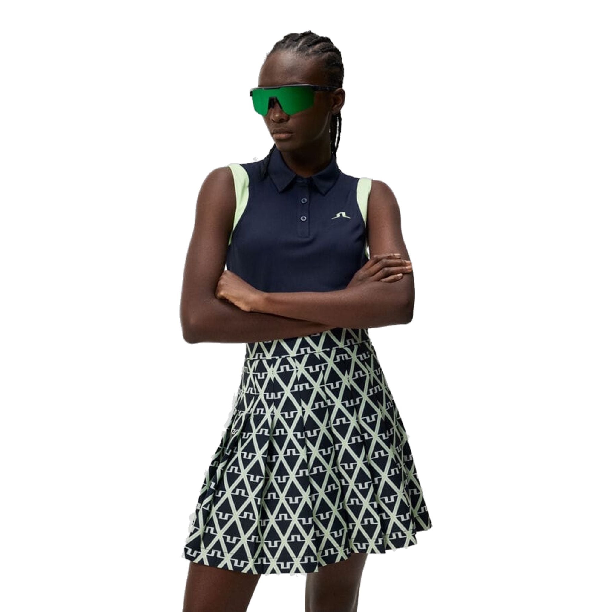 J. Lindeberg Malaika Top senza maniche da donna