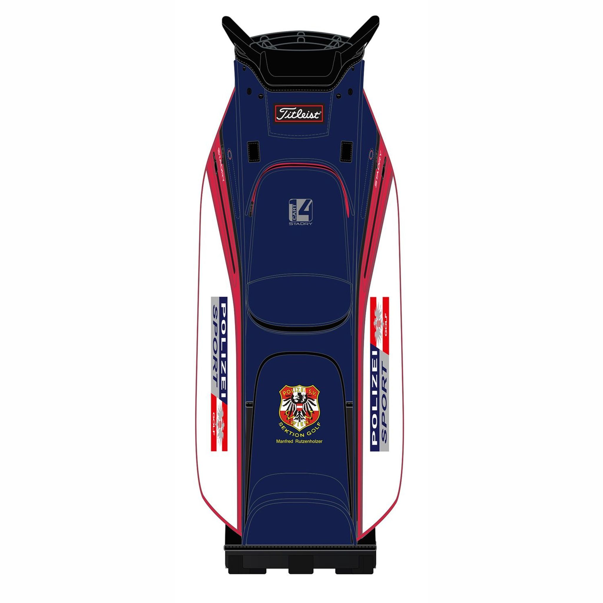 Borsa da carrello Titleist PSV StaDry 14