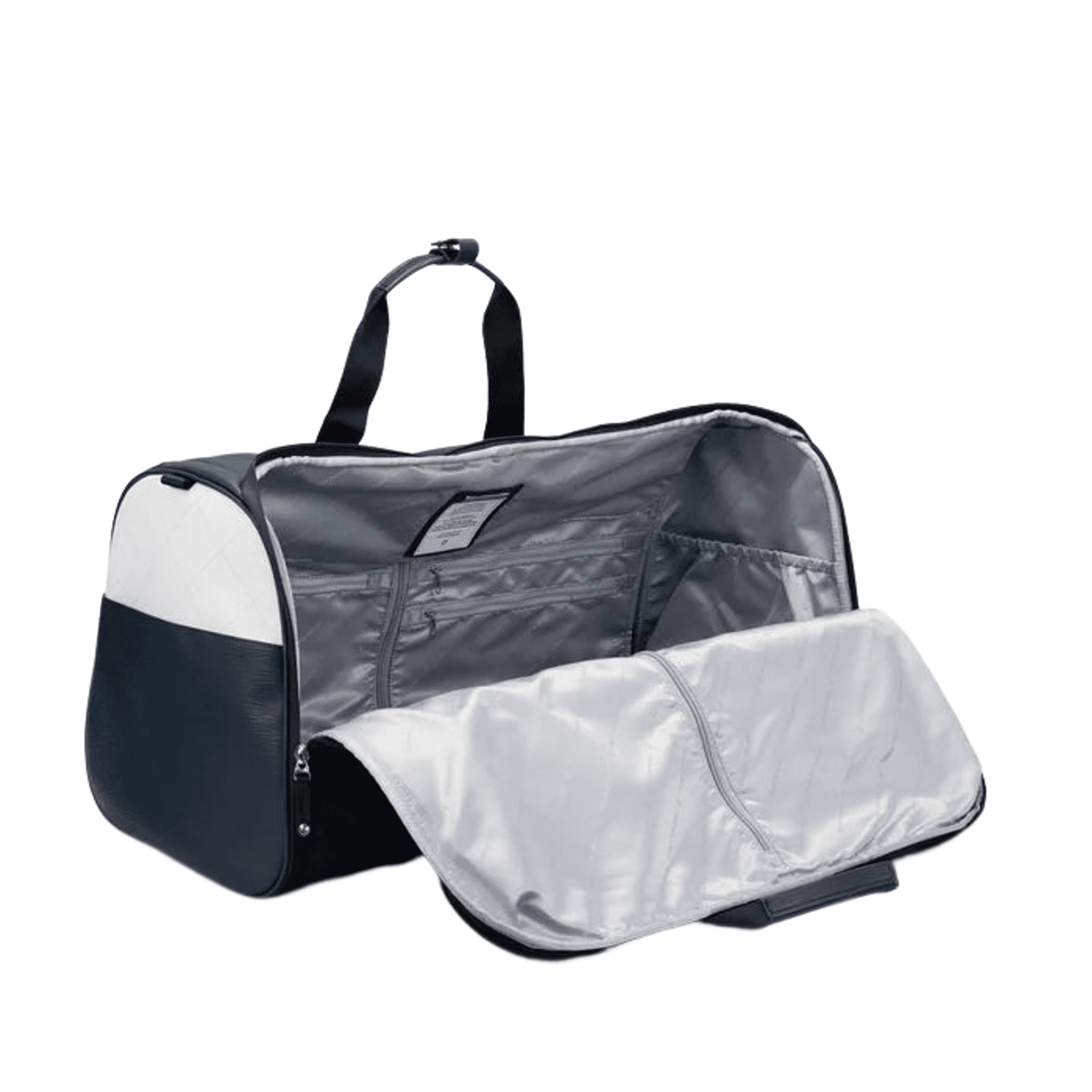 Vessel The Open Duffle Bag Bianco, Blu navy