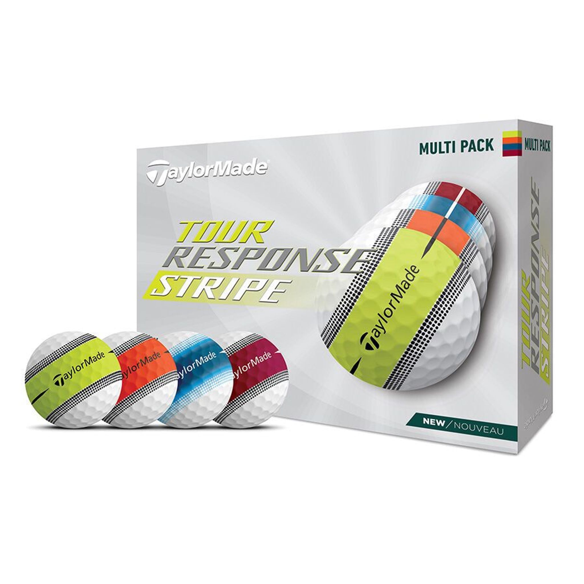 Palline da golf TaylorMade Tour Response Stripe