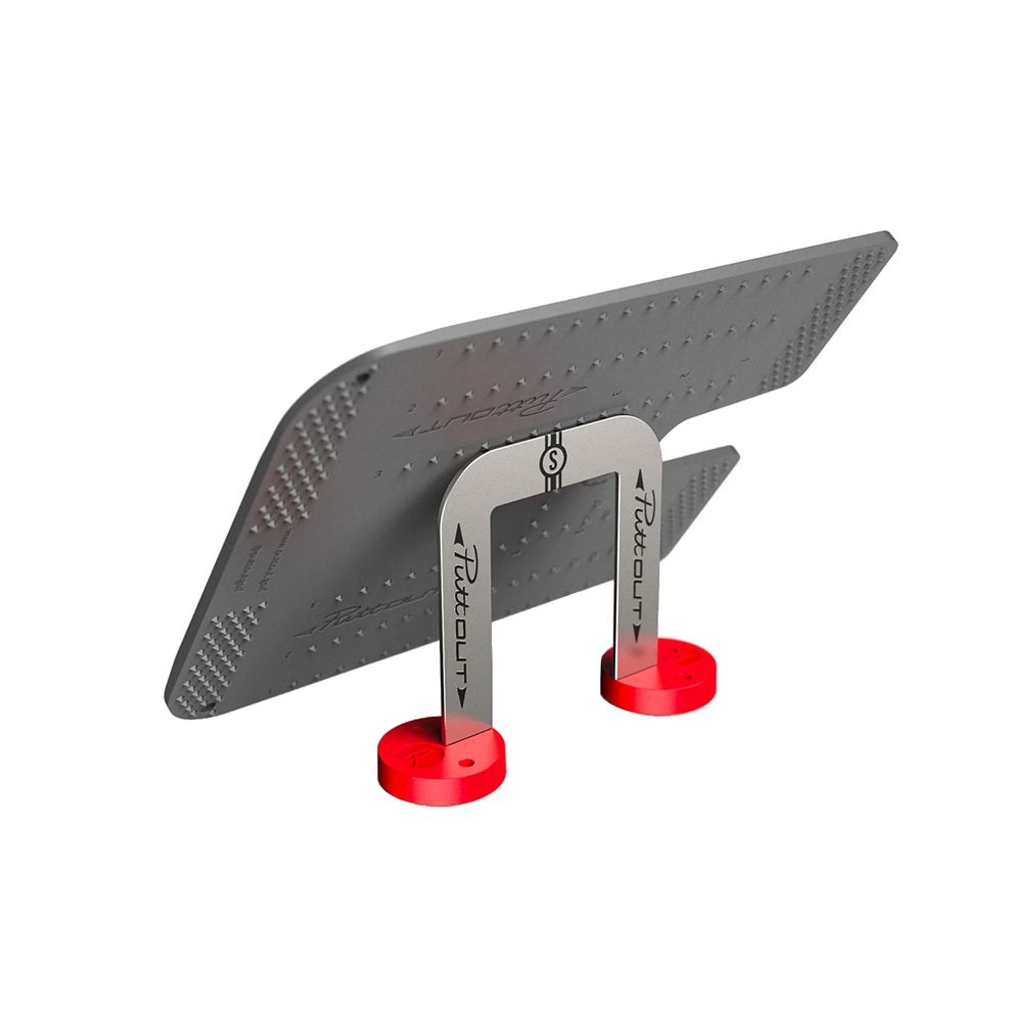 PuttOUT Putting Mirror Rosso/Grigio