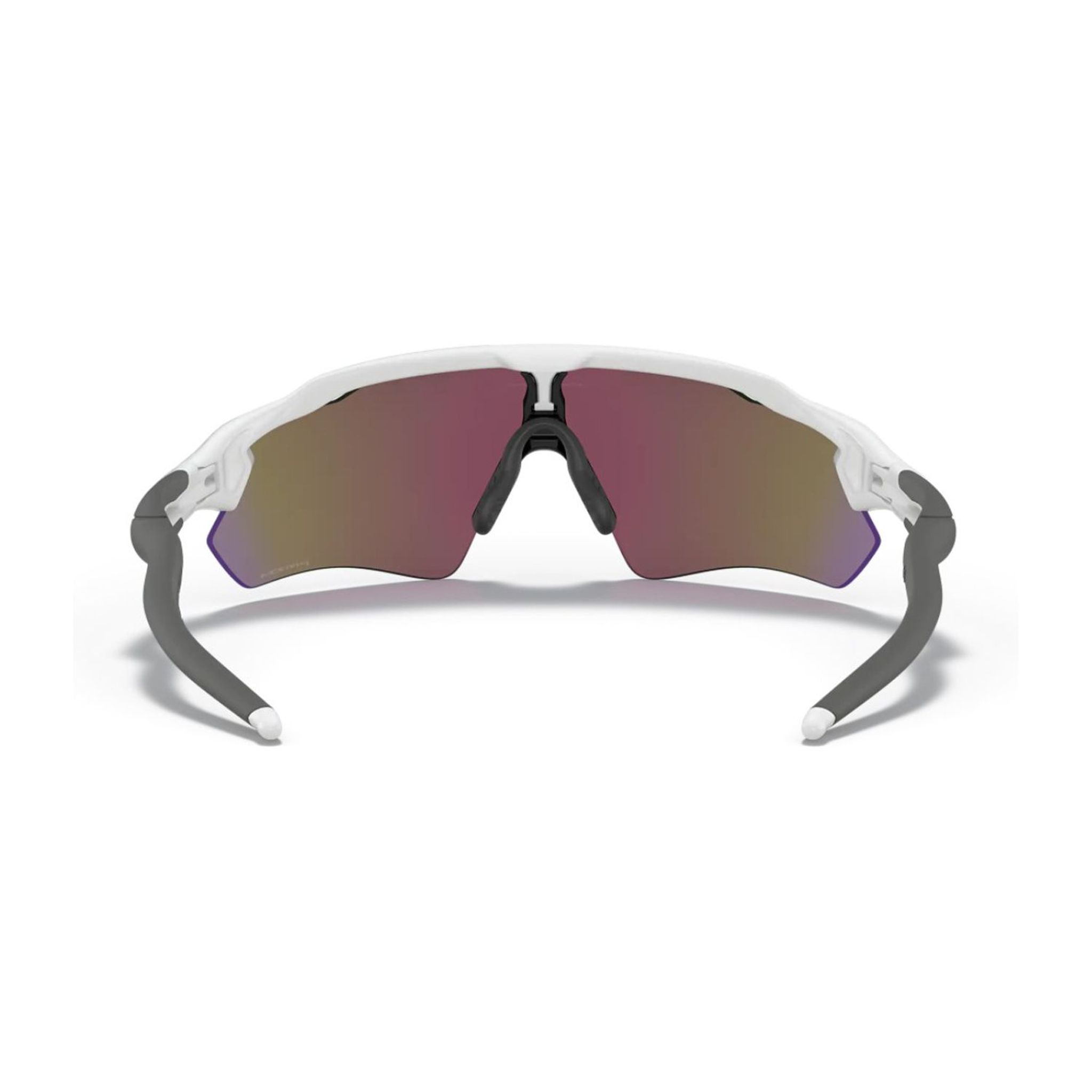 Oakley M Radar EV Path Polished White Prizm Sapphire Uomo