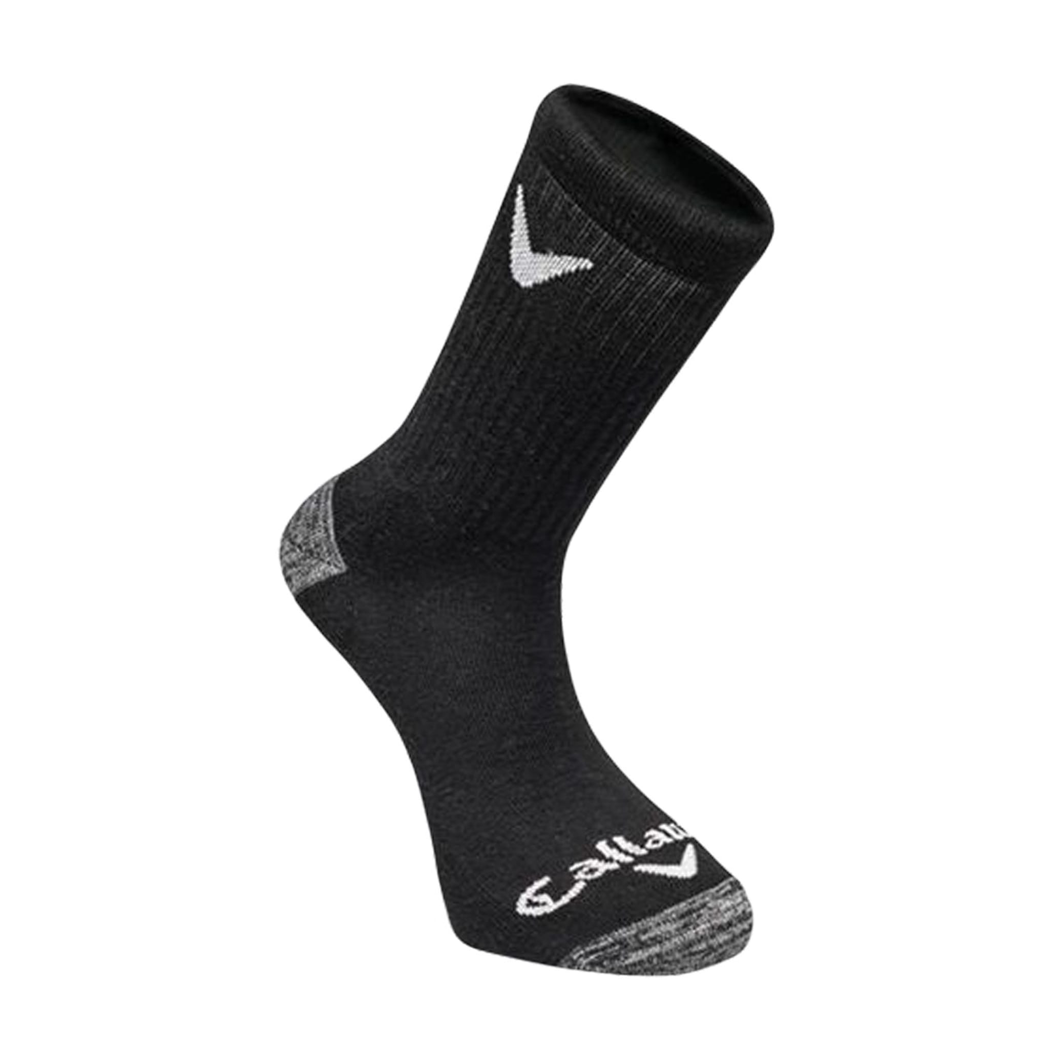 Callaway Socken Sport Crew (3-Pack) Schwarz/Grau Herren