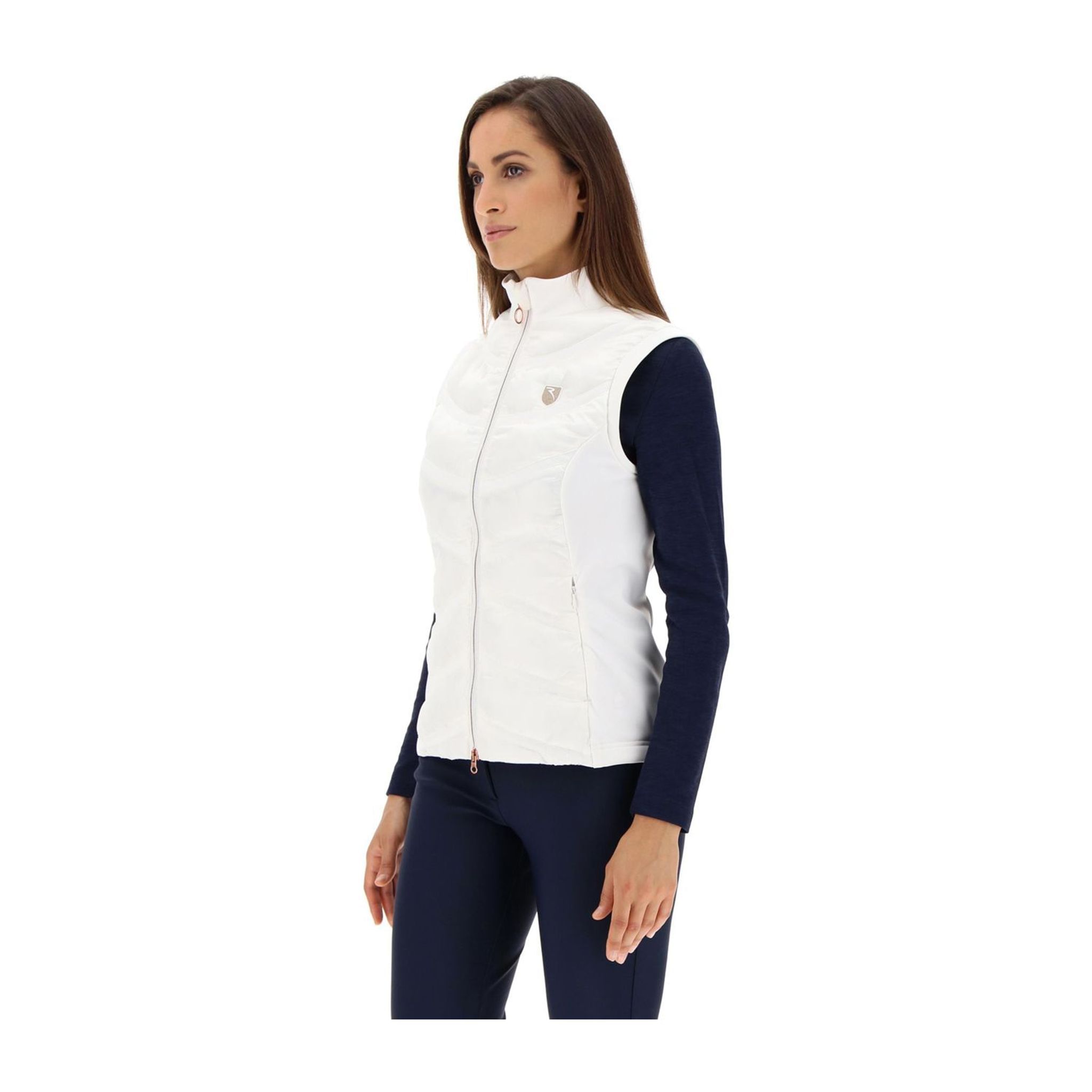 Chervo W Each Gilet Ecru Donna