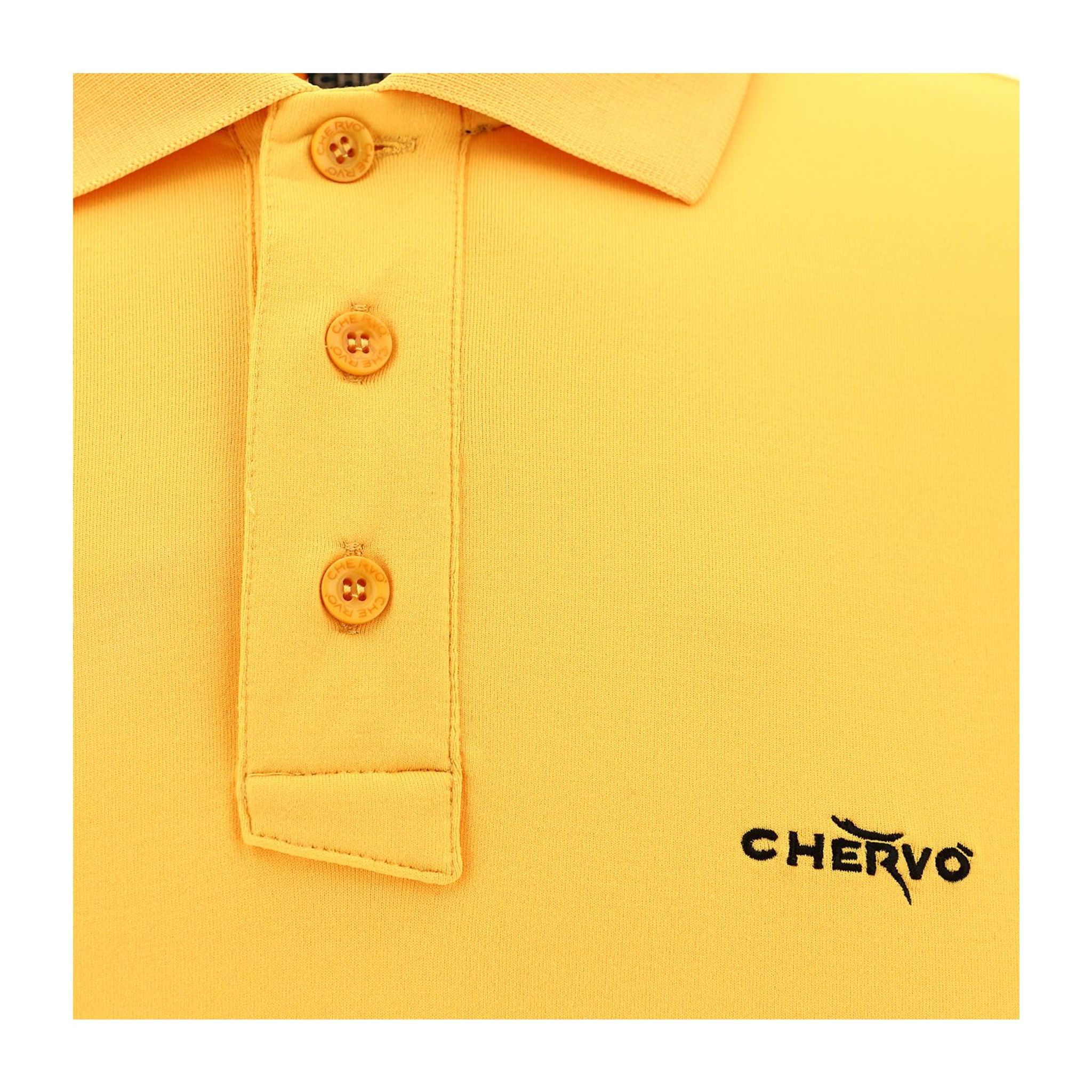 Chervo M Anguy LS Polo Sprint Arancione Uomo