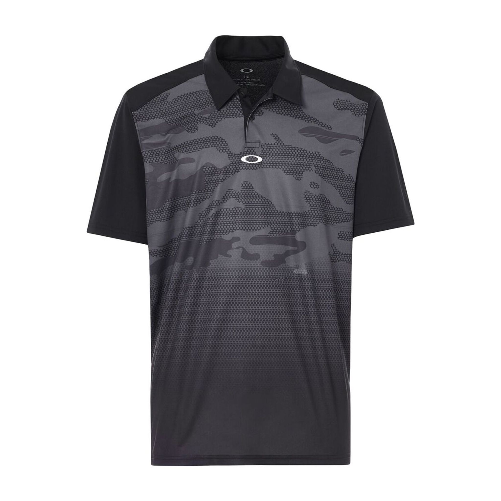 Oakley Polo Deep Rough Camo Grigio scuro Uomo