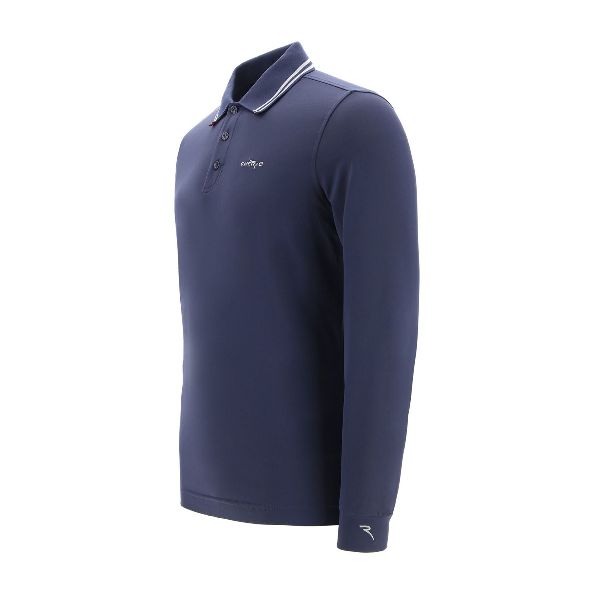 Chervo M Atem LS Polo blu navy da uomo