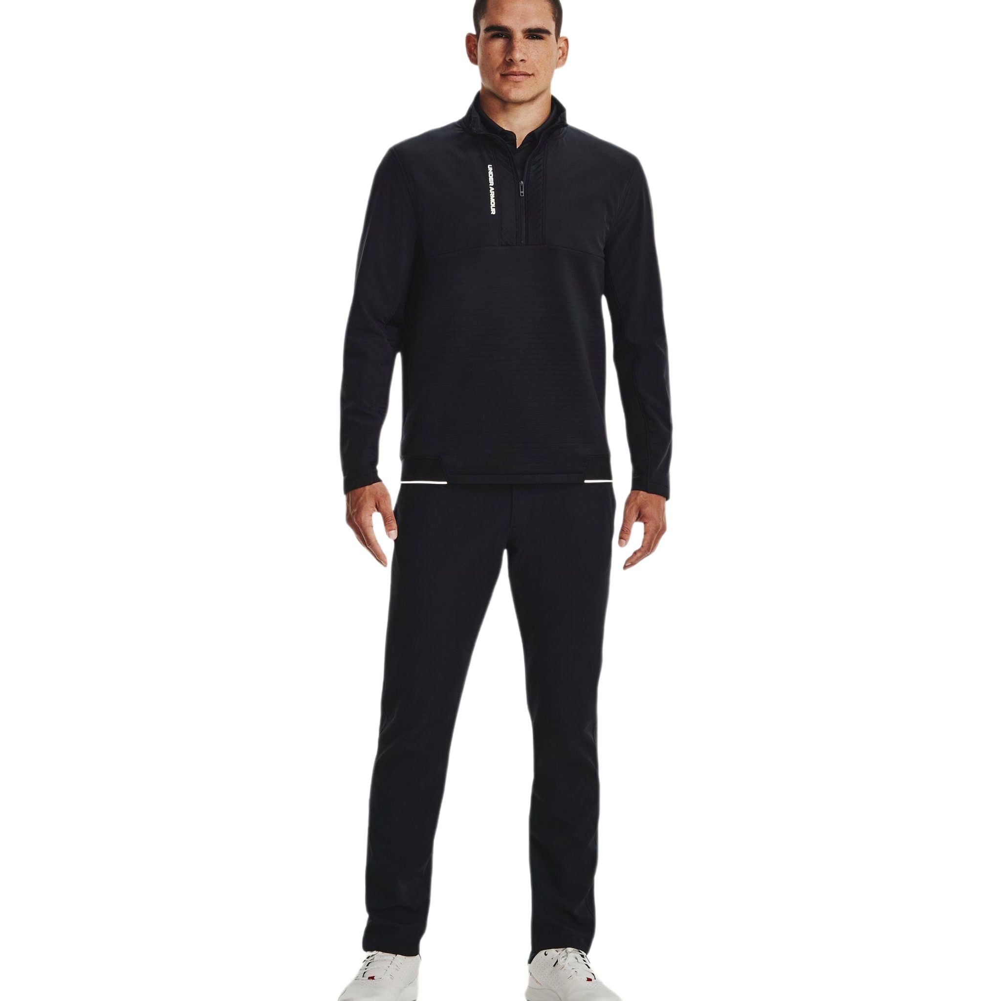 Under Armour Golf Layer Storm Daytona 1/2 Zip Nero Uomo Uomo