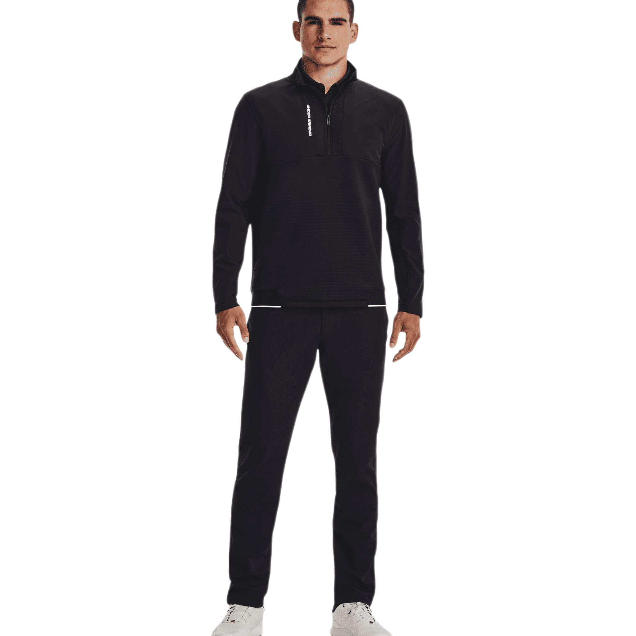 Under Armour Golf Layer Storm Daytona 1/2 Zip Nero Uomo Uomo