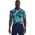 Under Armour M Polo Playoff 2.0 Academy/Cerulean/Pitch Grey Uomo