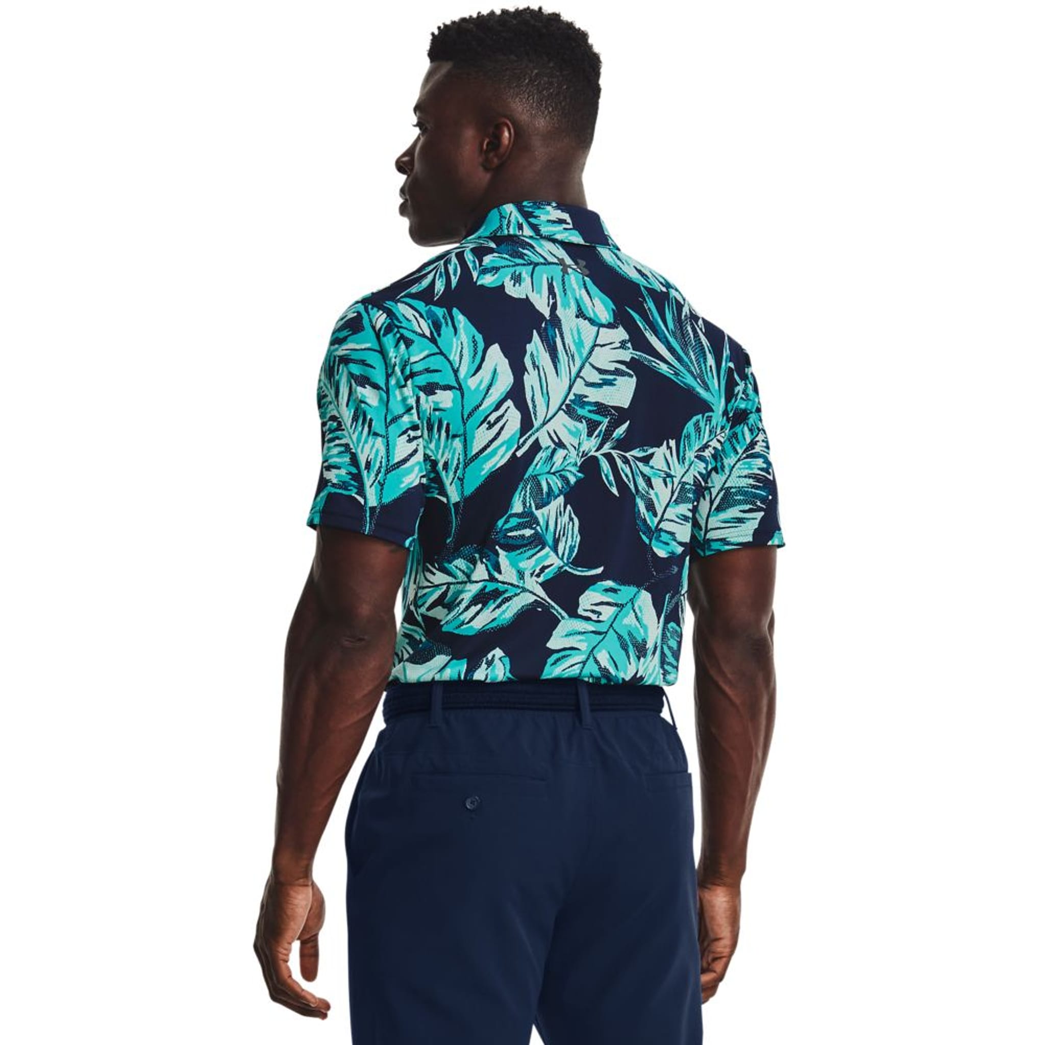 Under Armour M Polo Playoff 2.0 Academy/Cerulean/Pitch Grey Uomo