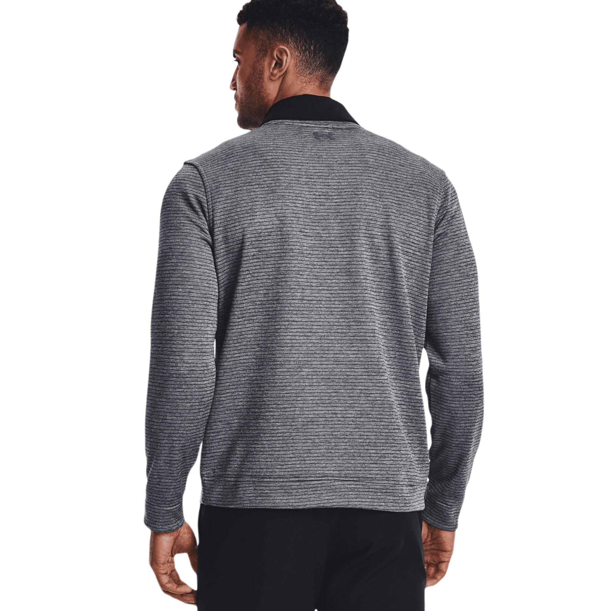Under Armour Pullover Fleece Girocollo Grigio Uomo Uomo