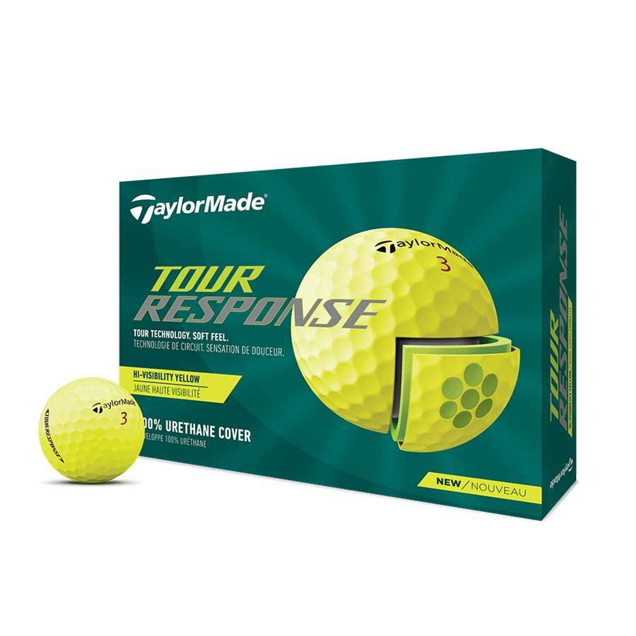 Palline da golf TaylorMade Tour Response (2022)
