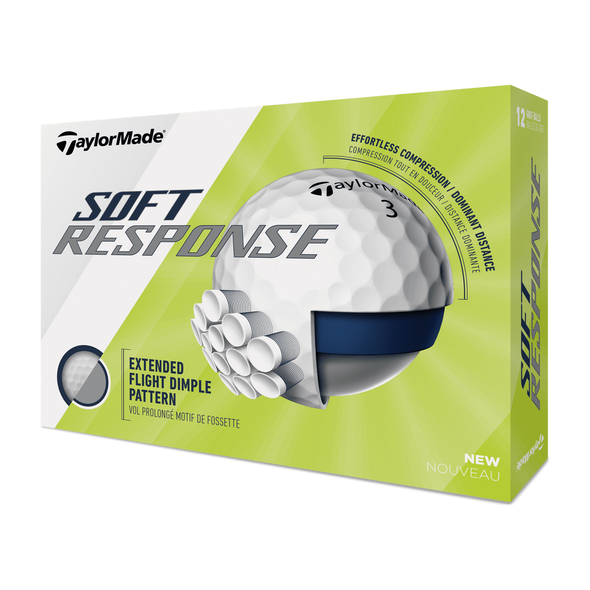 TaylorMade Soft Response (20) [12Balls] Rosso