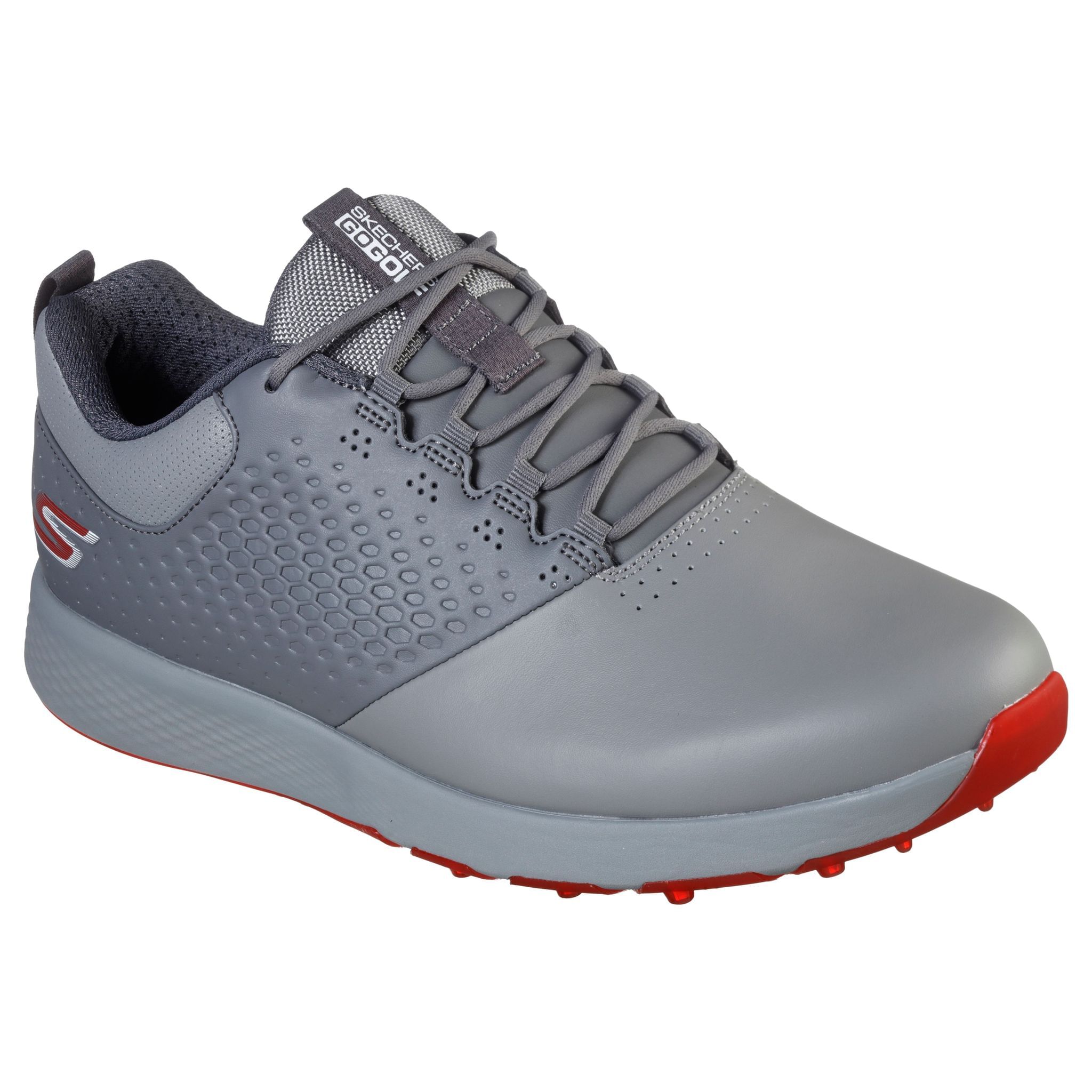 Skechers M Elite 4 Carbone/Rosso Uomo