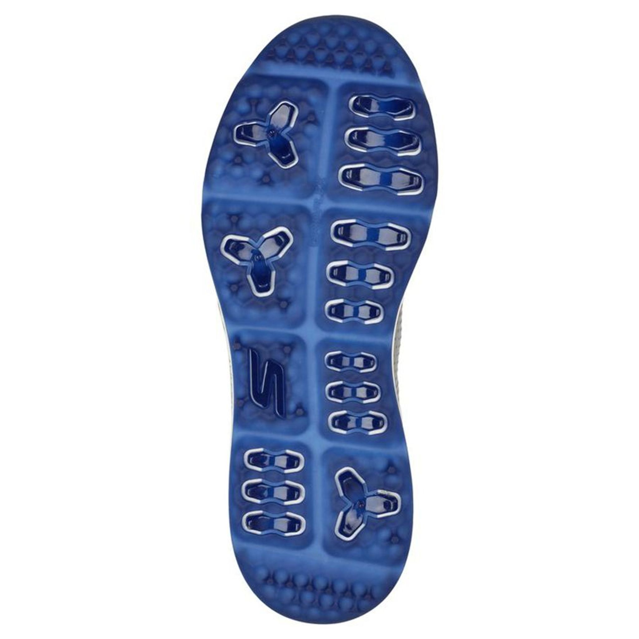 Skechers M GO GOLF ELITE 5 - Grigio Sintetico/Tessuto/Blu Tr Uomo