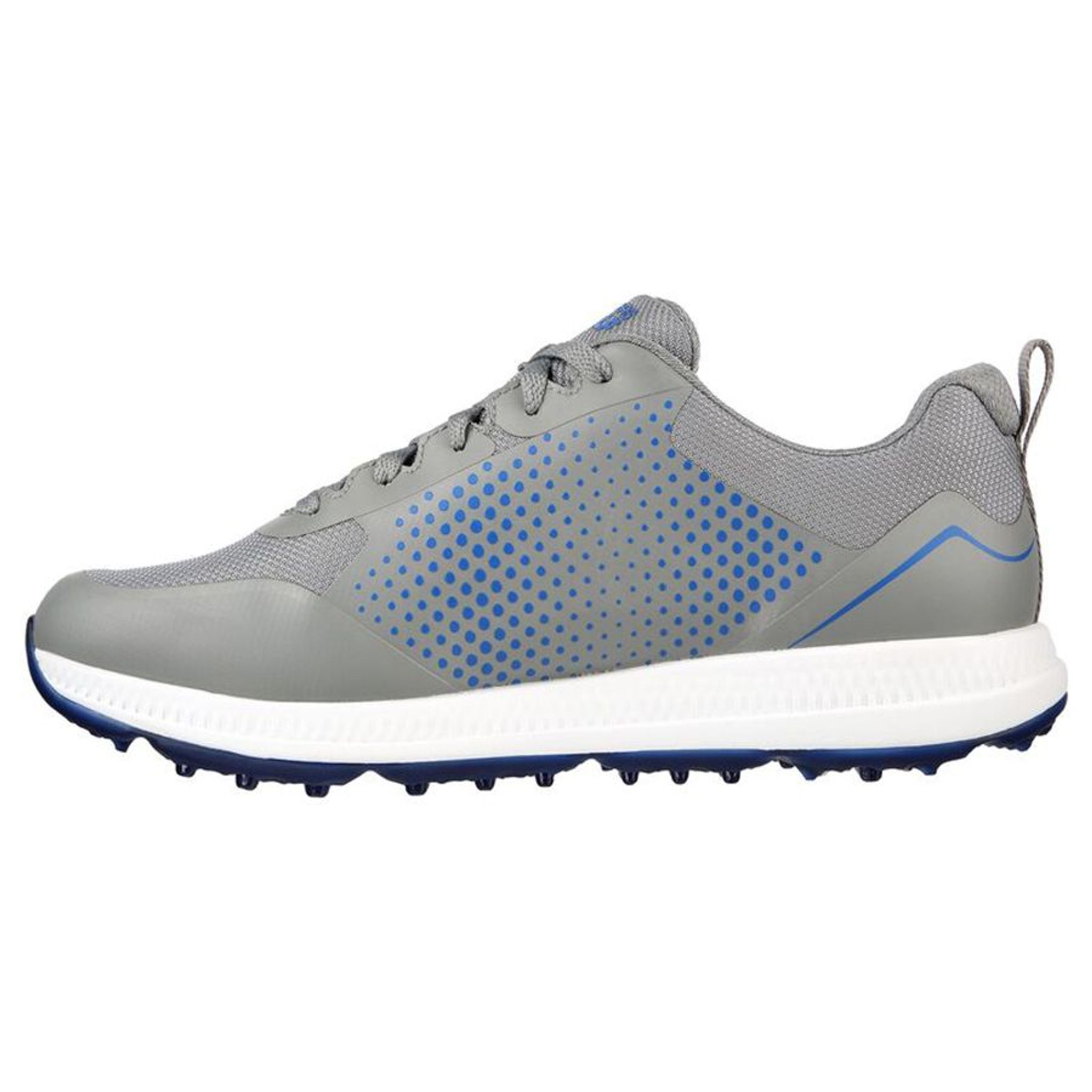 Skechers M GO GOLF ELITE 5 - Grigio Sintetico/Tessuto/Blu Tr Uomo