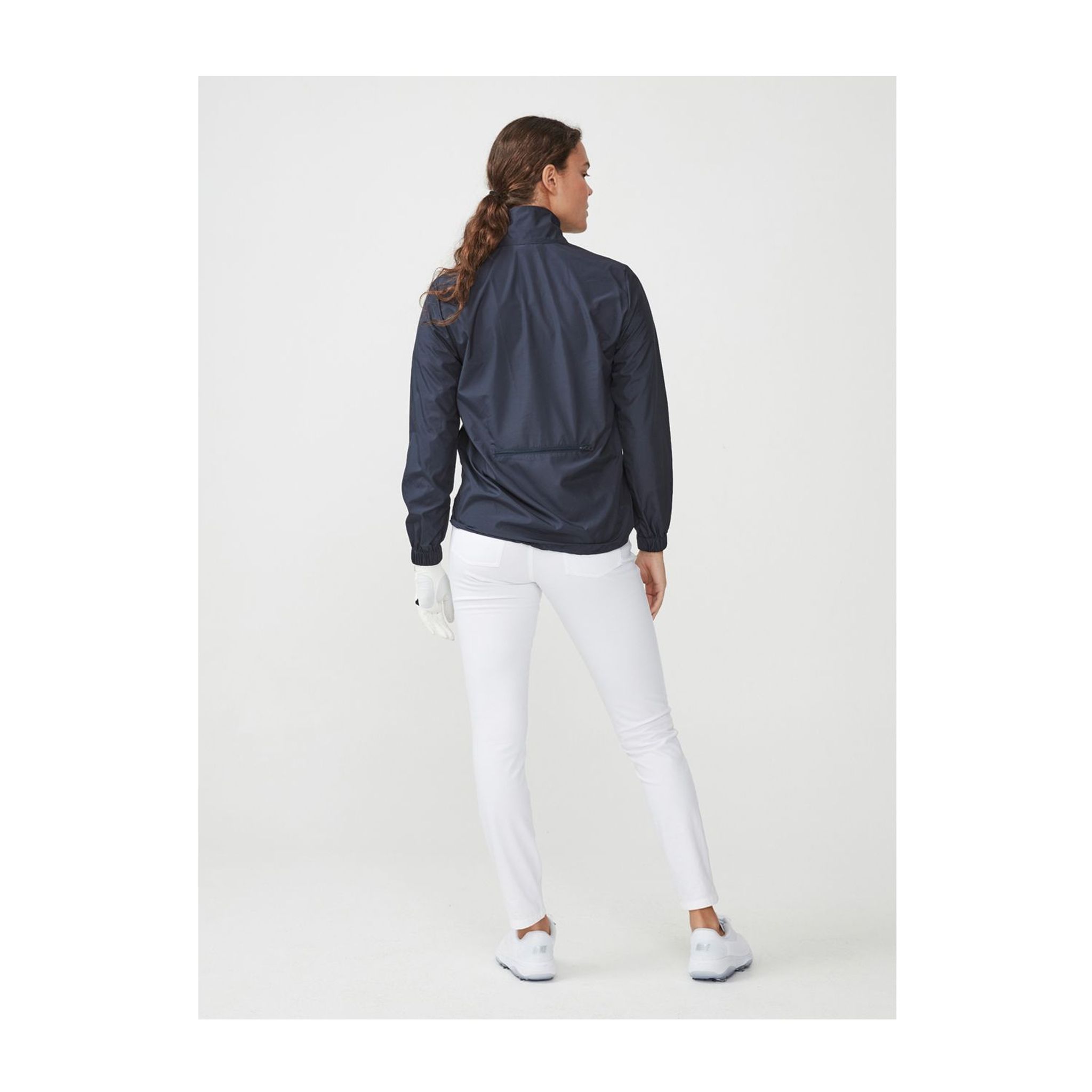 Röhnisch Windbreaker tascabile blu navy donna