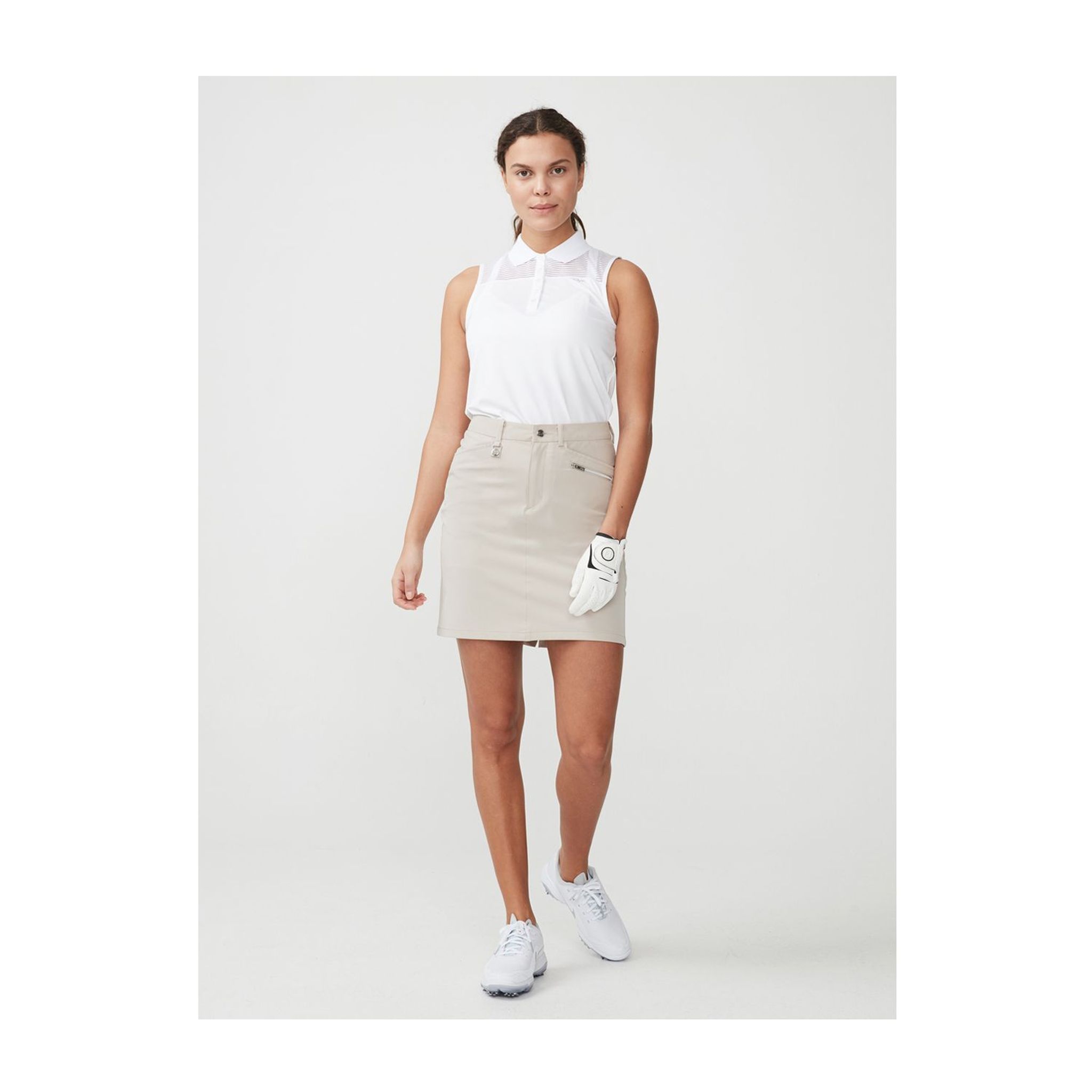 Röhnisch Miko SL Polo Bianco Donna