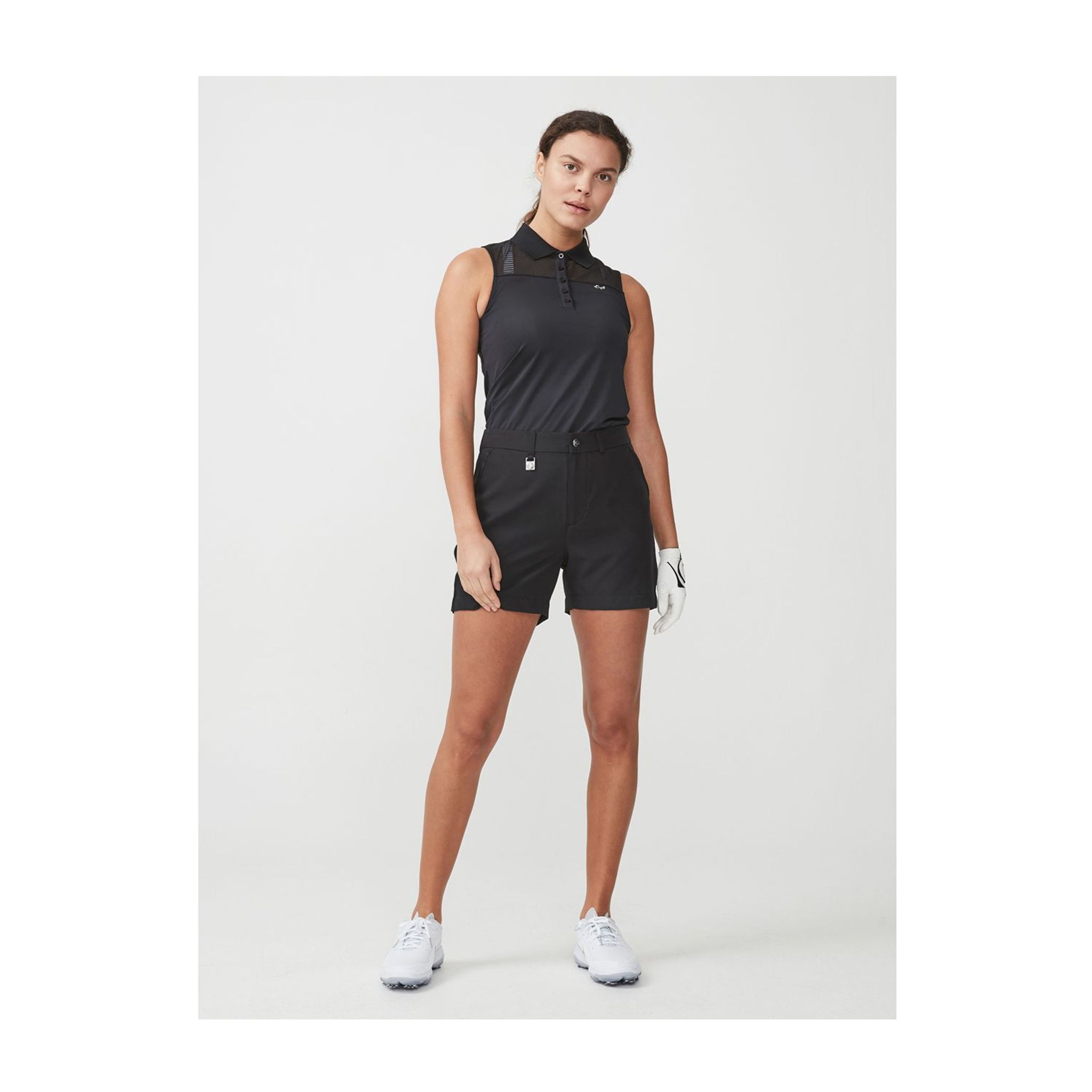 Röhnisch Miko SL Polo Nero Donna