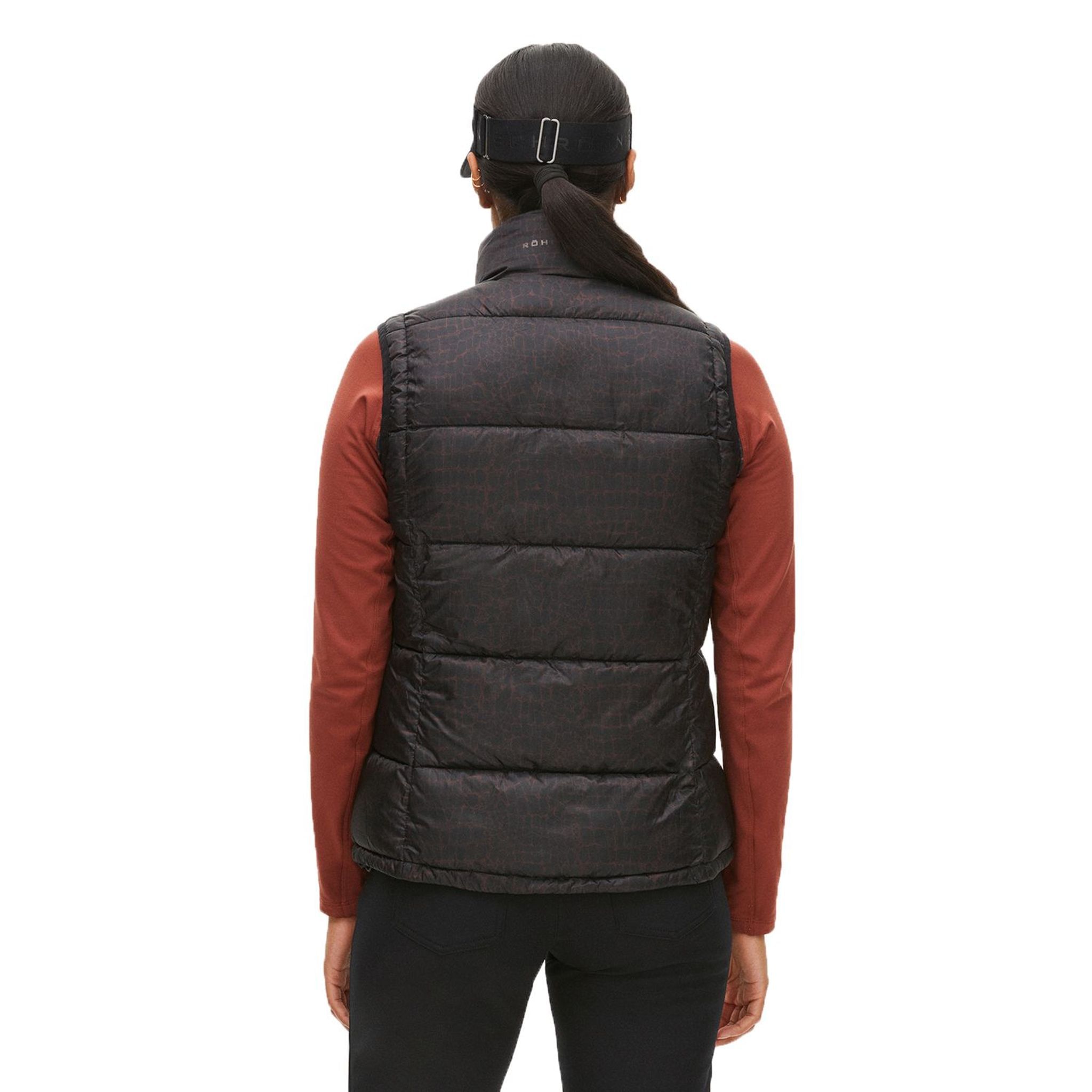 Röhnisch Avery Golf Vest Marrone Crocco Donna Donna