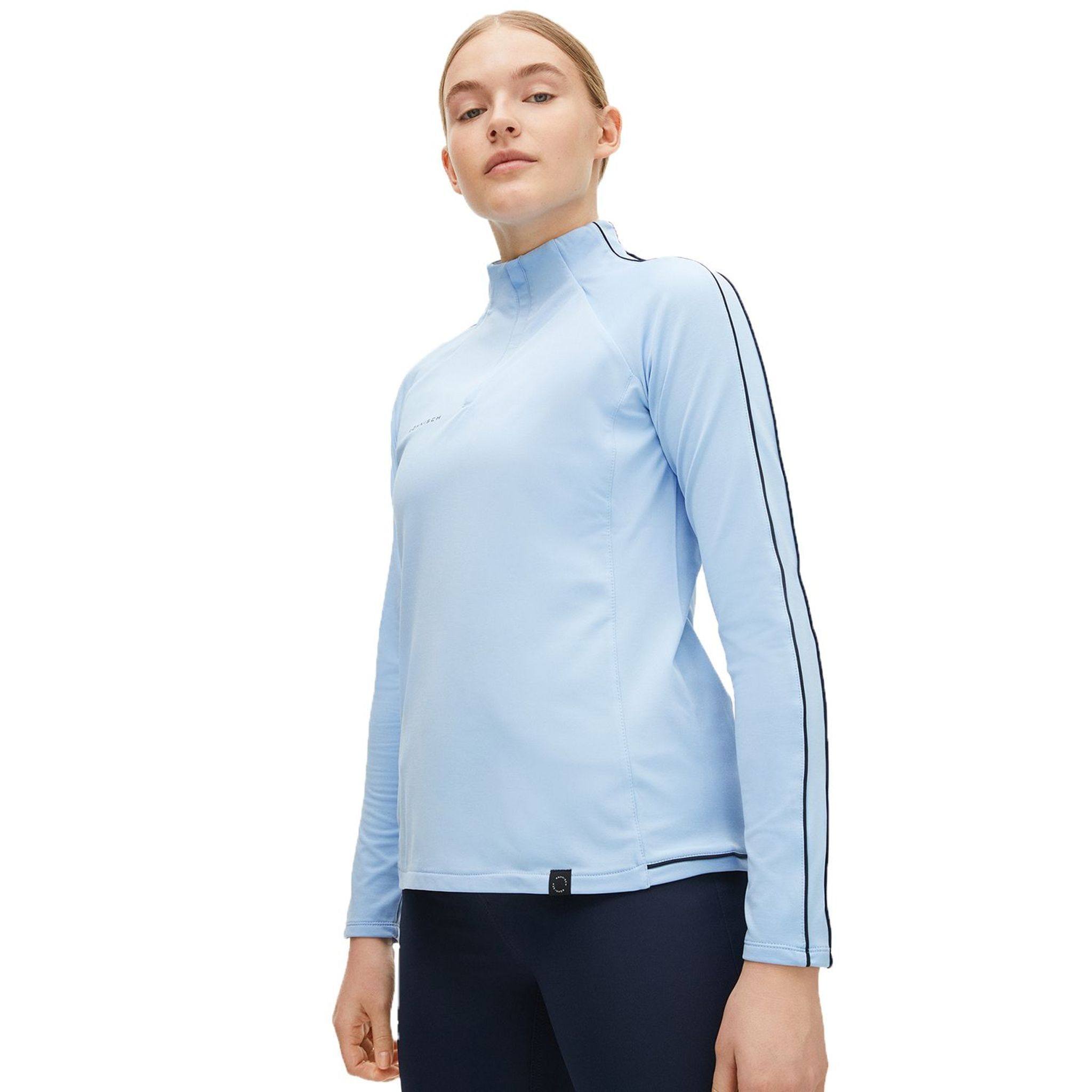 Röhnisch Serena Golf Layer Mezza Zip Blu Polvere Donna Donna