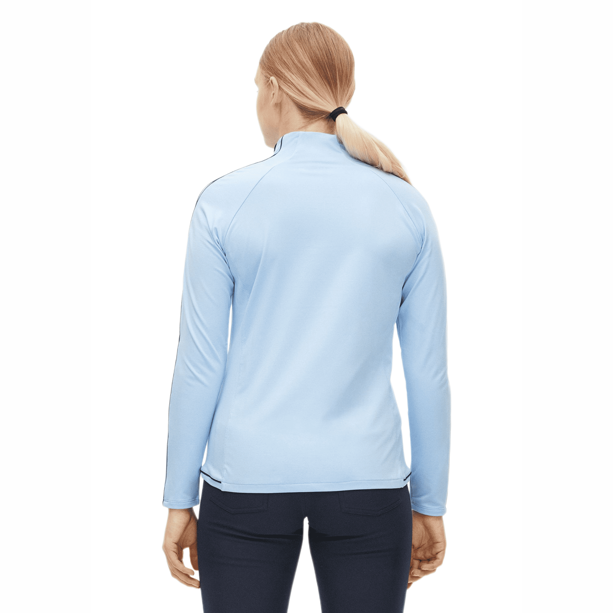 Röhnisch Serena Golf Layer Mezza Zip Blu Polvere Donna Donna