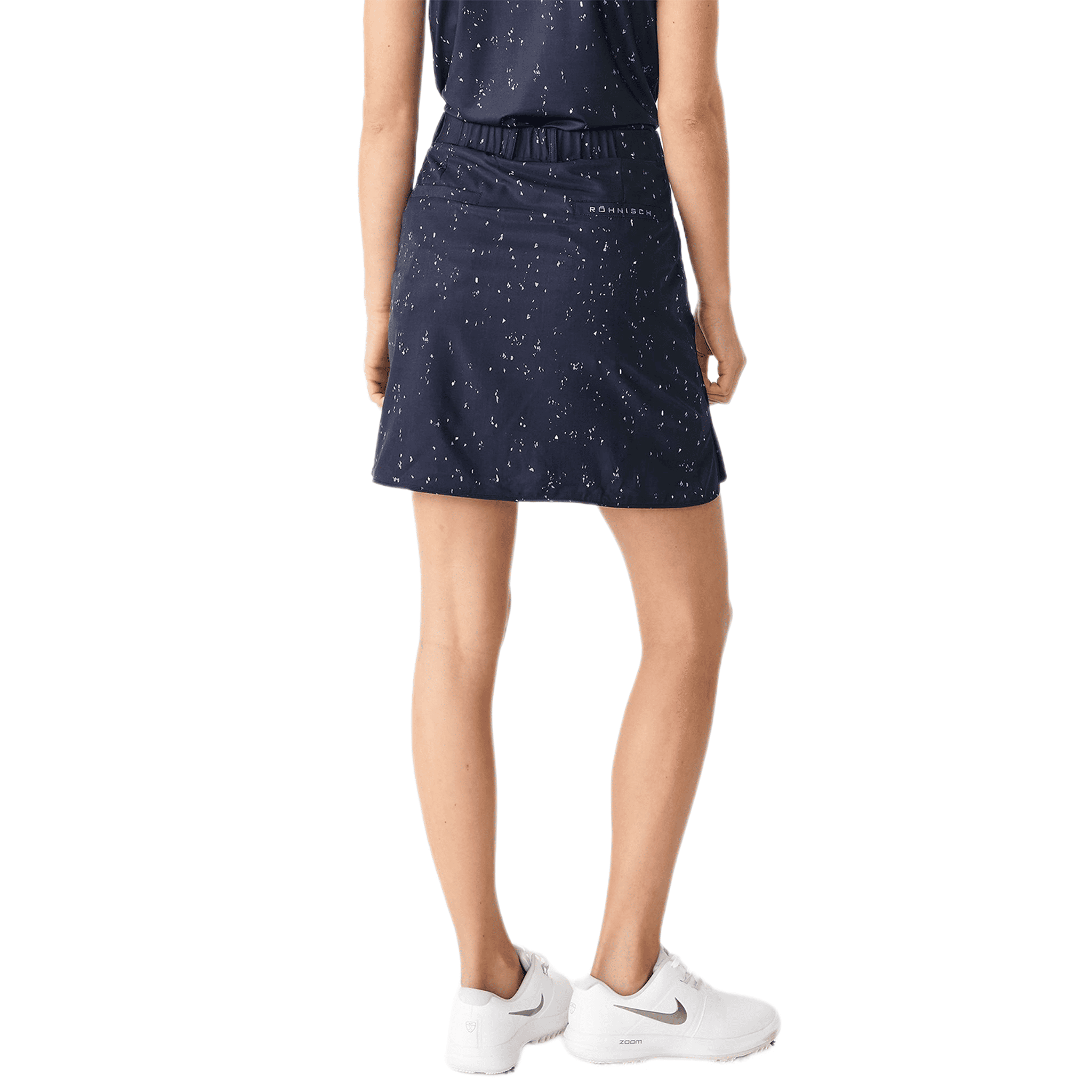 Gonna da golf Röhnisch Kiana blu navy Micro Spot da donna