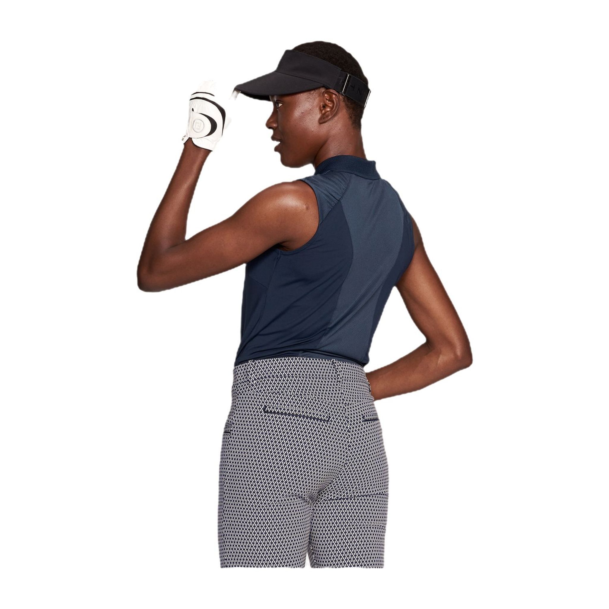 Röhnisch Polo Pulse senza maniche W blu navy donna