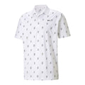 Puma M MATTR Moving Day SS Polo Uomo Bianco Brillante