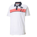 Puma M Cloudspun Hana SS Polo Uomo Bianco Brillante