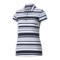 Puma W Cloudspun Ribbon SS Polo blu navy/bianco donna