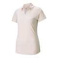 Puma W Cloudspun Free SS Polo Rosa Donna