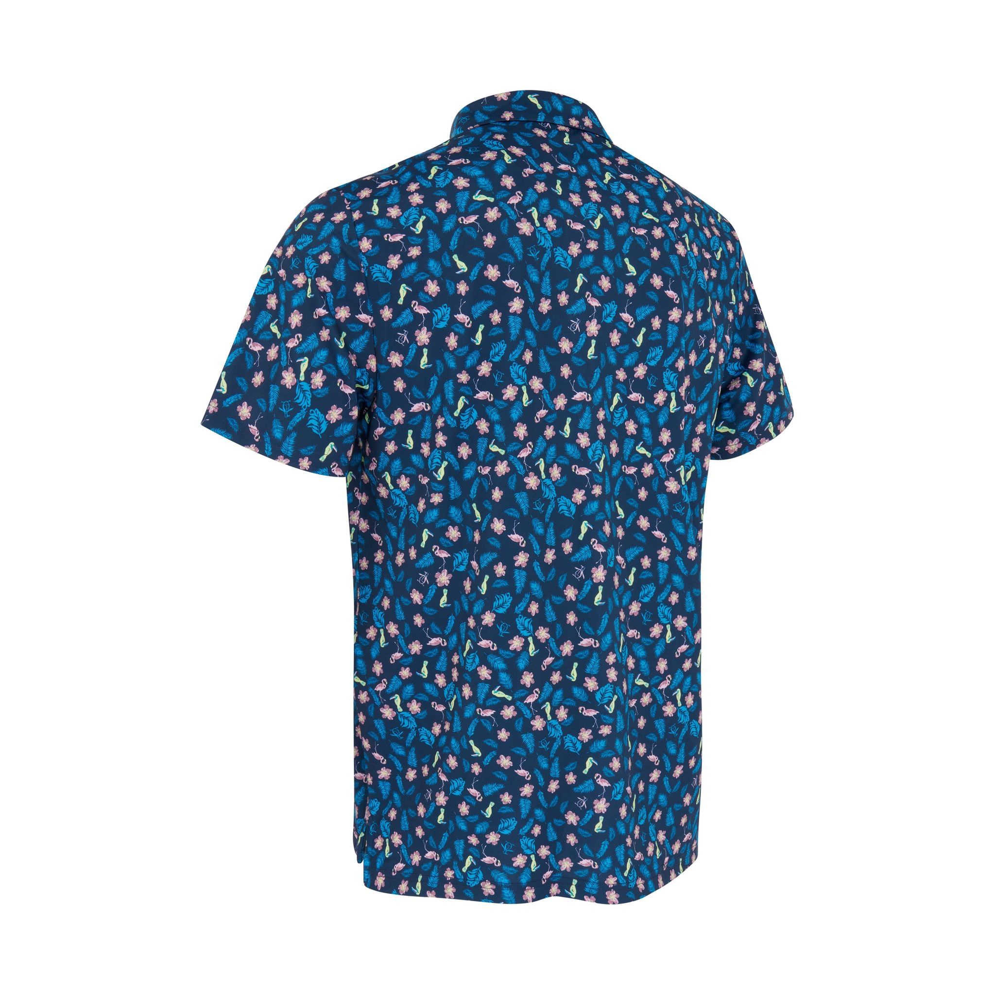 Polo Original Penguin SS Whimsical Tropical Print Uomo