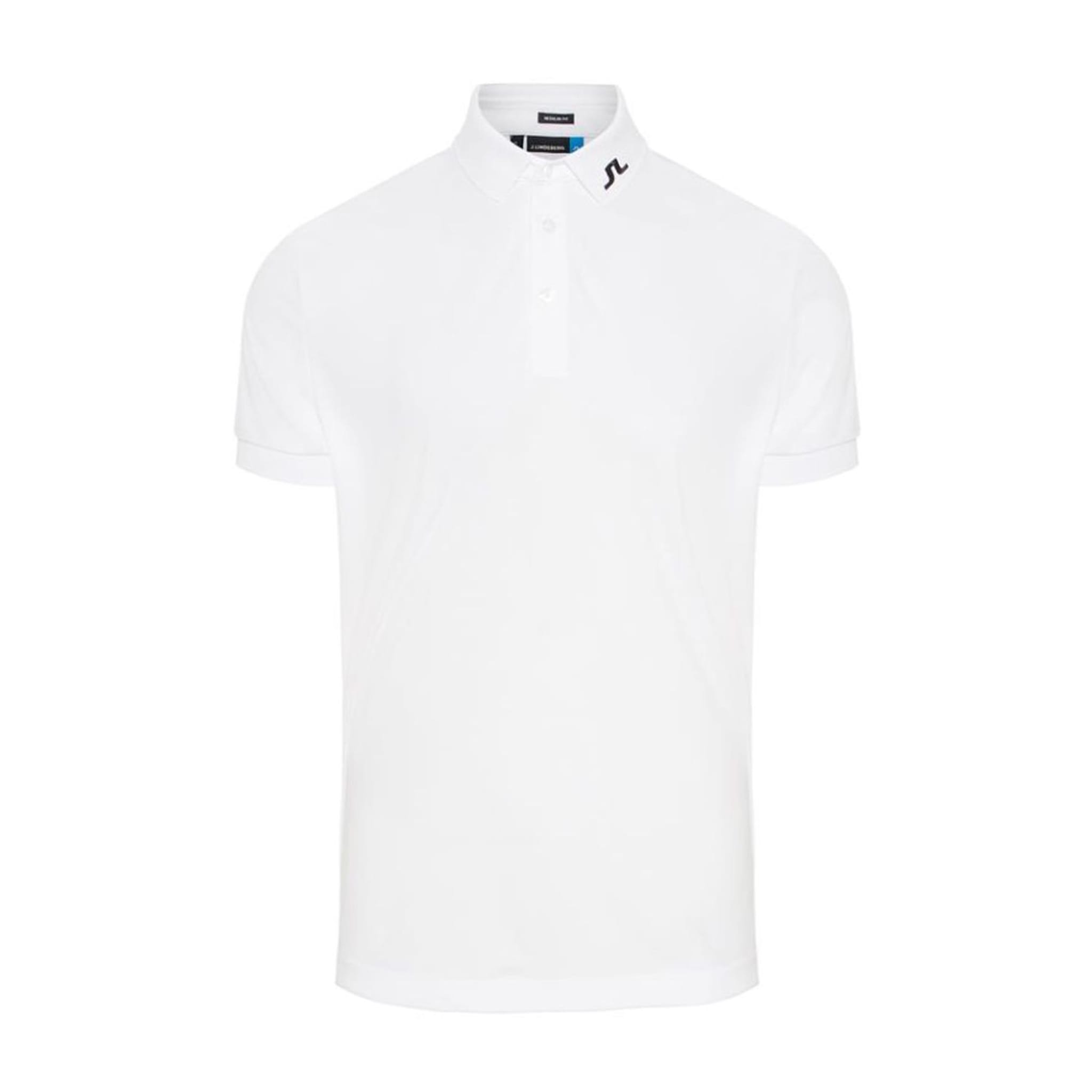J. Lindeberg M KV Reg-TX Jersey Polo White Herren