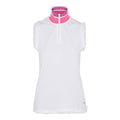 J. Lindeberg W Audrey TX-Jersey SS Polo Bianco Donna