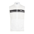 J. Lindeberg M Lou Light Vest Stretch Wind Pro Bianco Uomo