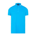 J. Lindeberg M Tour Tech Reg-TX Jersey Polo Blu Uomo