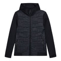 J. Lindeberg Quilt Hybrid Hood Jacket Uomo Nero Uomo
