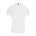 J. Lindeberg M Pine Slim Fit-TX Jersey Polo Bianco Uomo