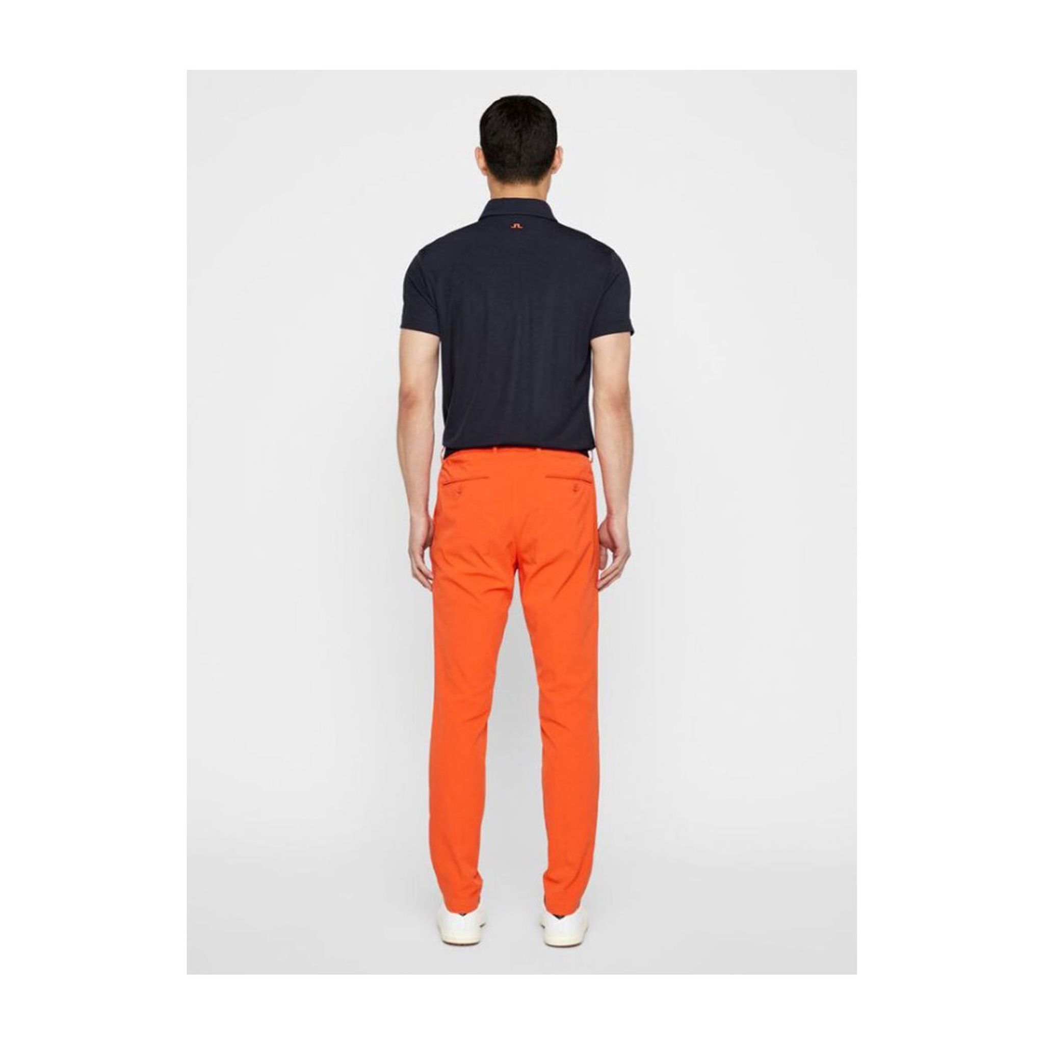 J. Lindeberg M Zeke Reg Fit-Lux Piquet Polo Blu Navy Uomo