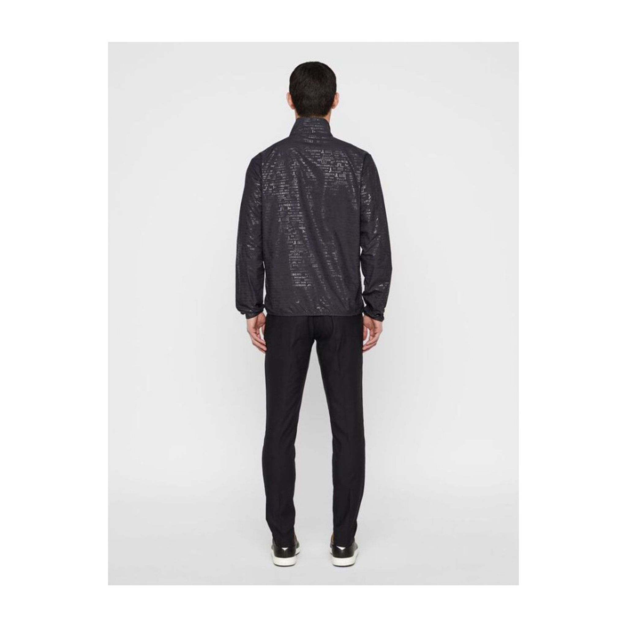 Giacca J. Lindeberg M Wind Tech Felix Deboss Nero Uomo