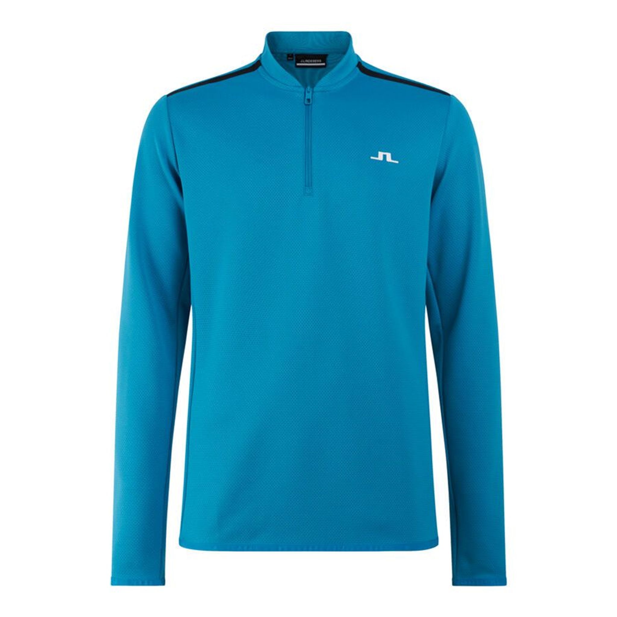 J. Lindeberg M Tech Bridge Golf Mid Layer Smalto Blu Uomo