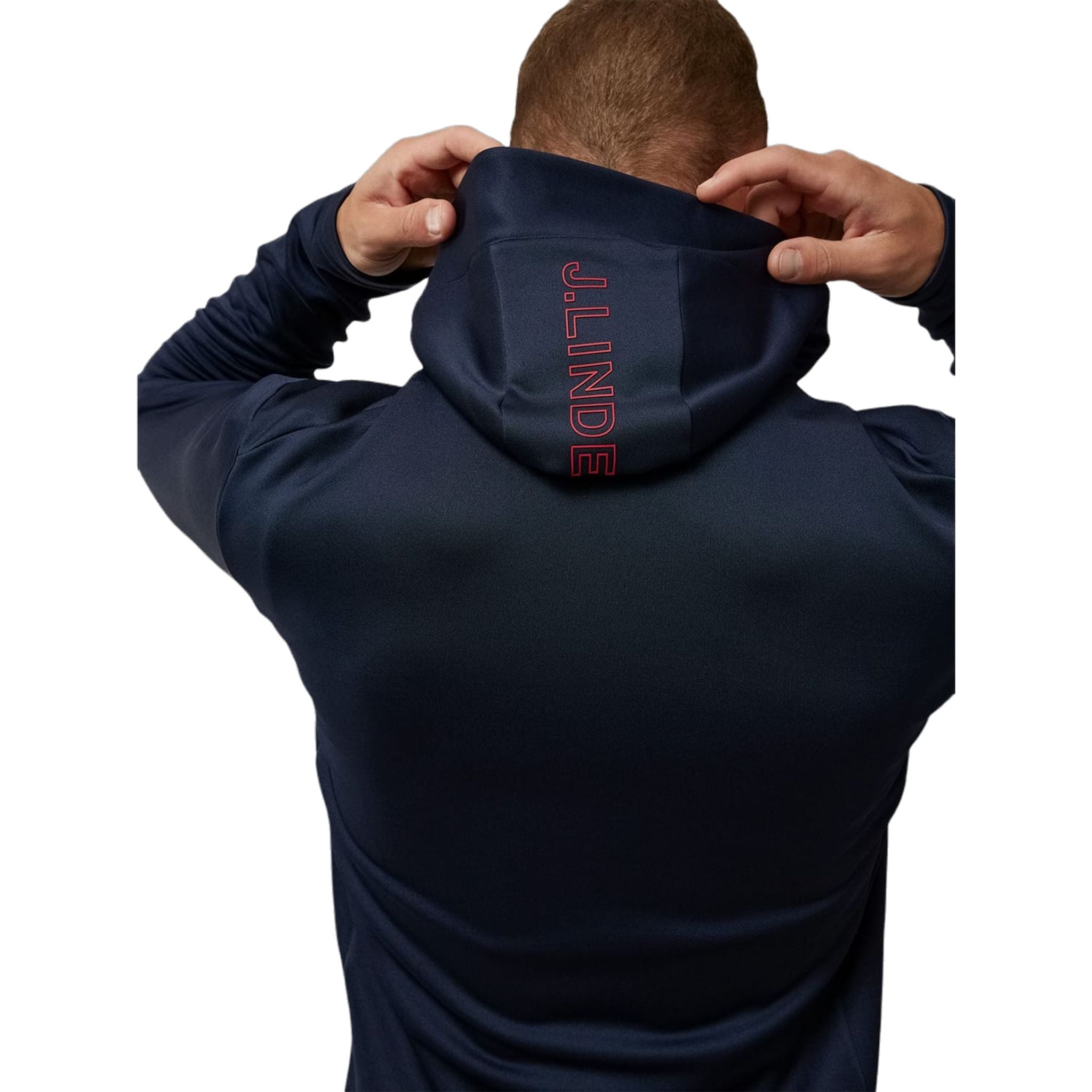 Maglione da golf J. Lindeberg Aerial Hood da uomo