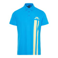 Polo J. Lindeberg M Zeke Reg Fit-Lux Piquet True Blue da uomo