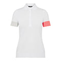 Polo J. Lindeberg W Maja SS bianca da donna