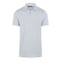 J. Lindeberg M Alfy Seamless SS Polo Stone Grey Melange Uomo