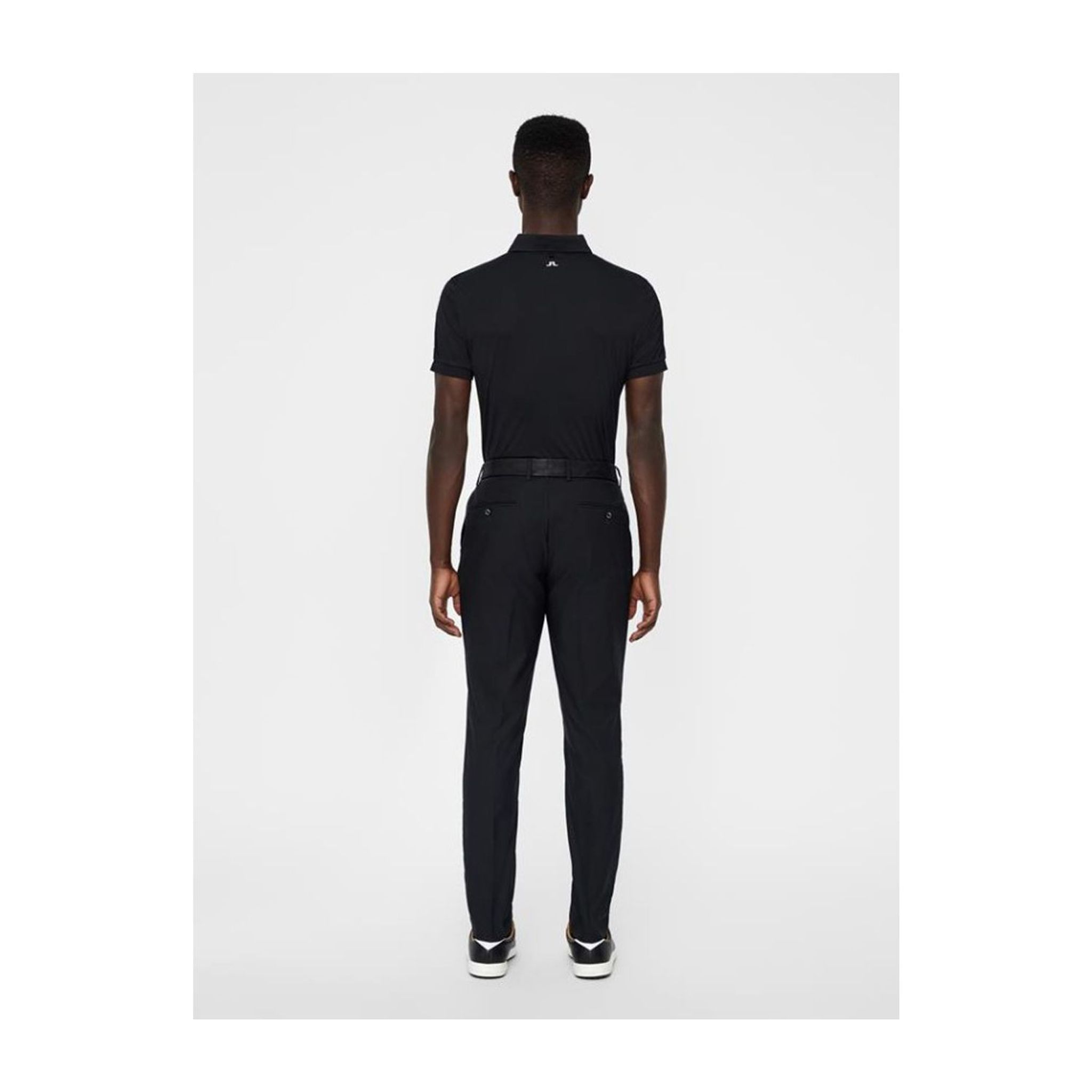 J. Lindeberg M Tour Tech-TX Jersey Polo Nero Uomo